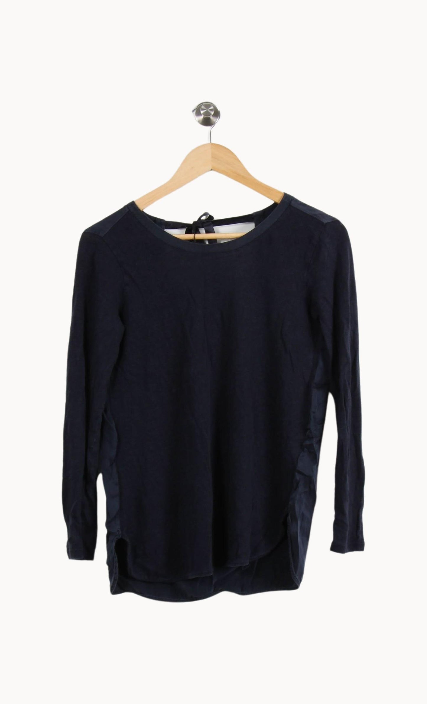 Tee-shirt Manches Longues Bleu - Taille M/38