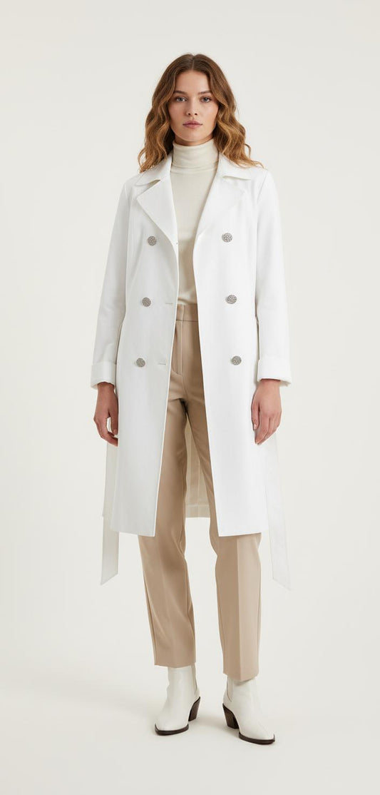 Trench Blanc - Taille XXL/44