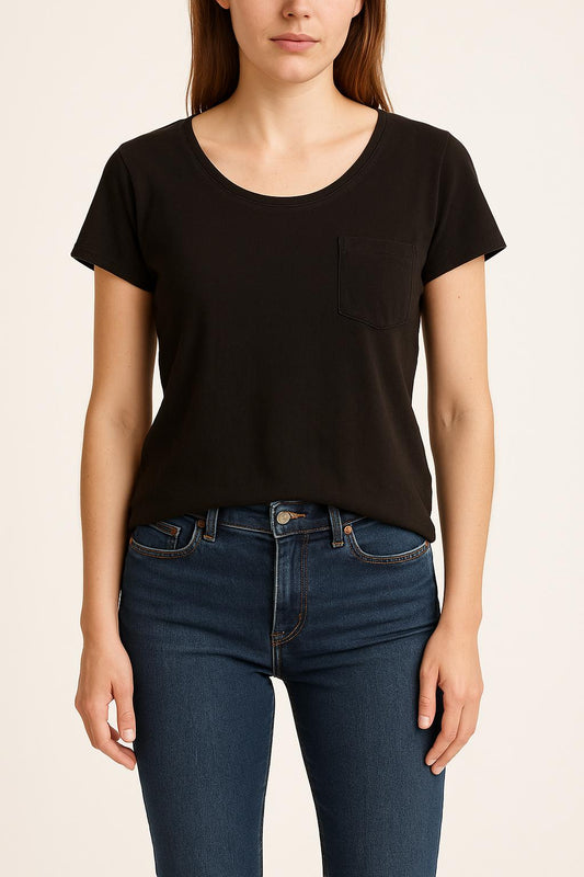 Tee-shirt Noir - Taille XS/34