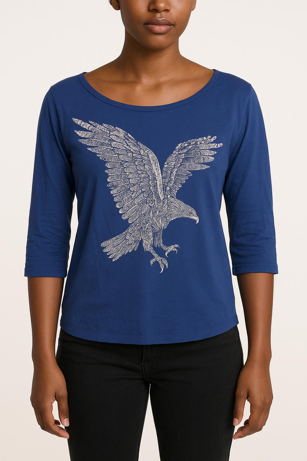 Tee-shirt Bleu - Taille S/36