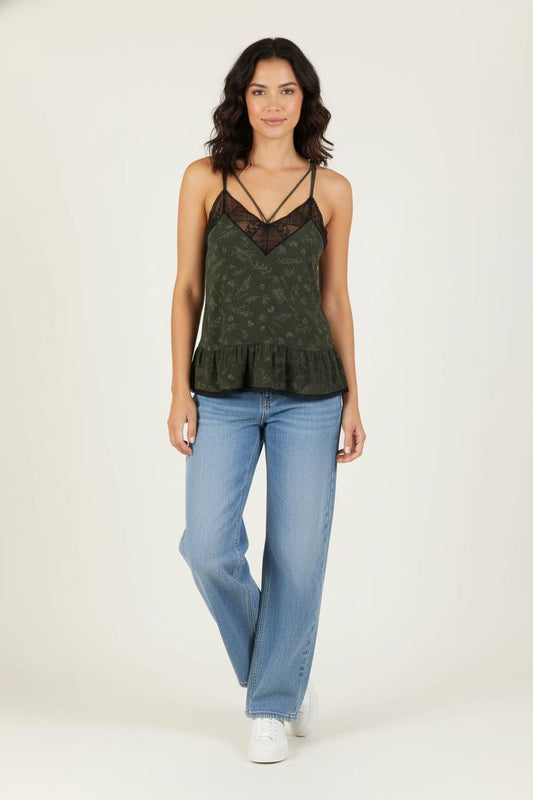 Top Vert - Taille S/36
