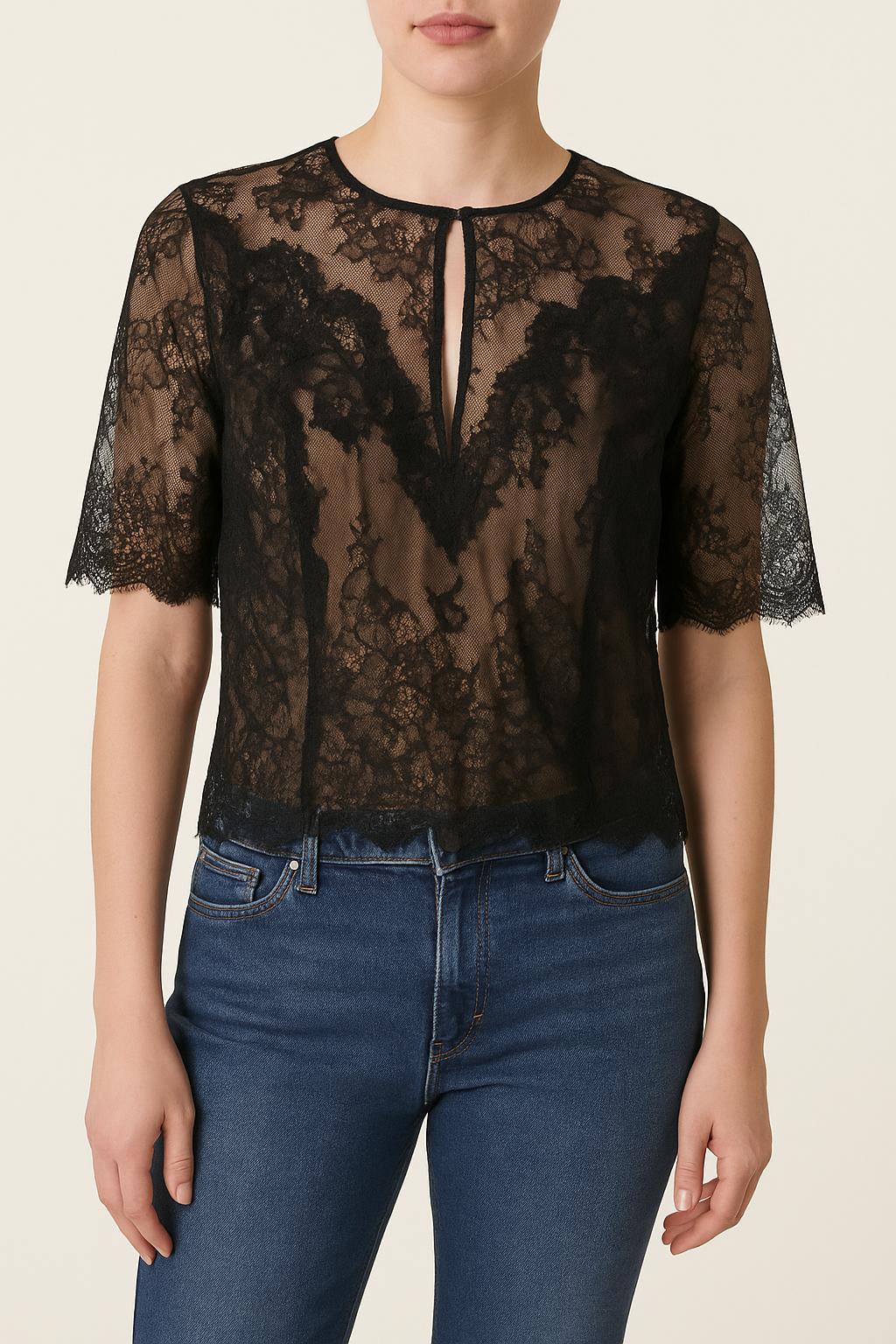 Blouse noire - Taille L/40