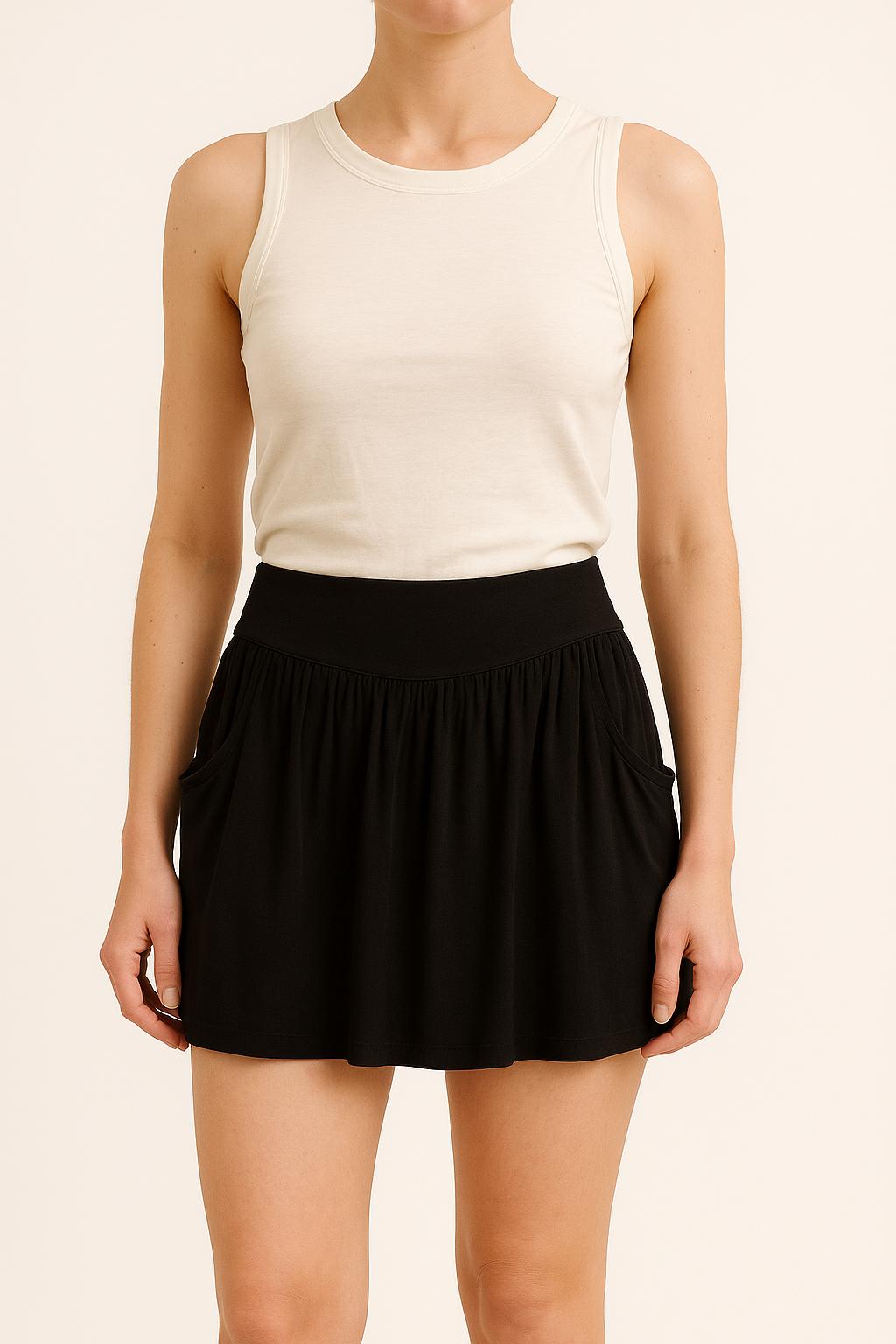 Jupe Courte Noire - Taille S/36