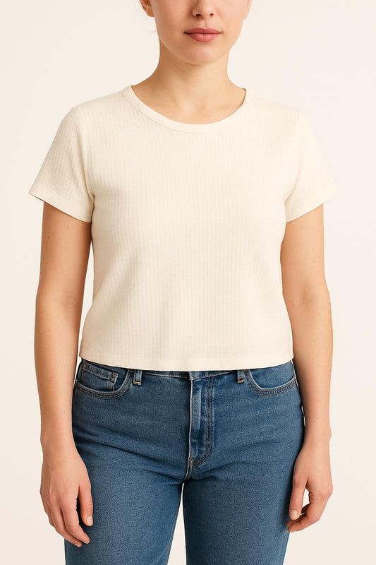 T-shirt Blanc - Taille XL/42