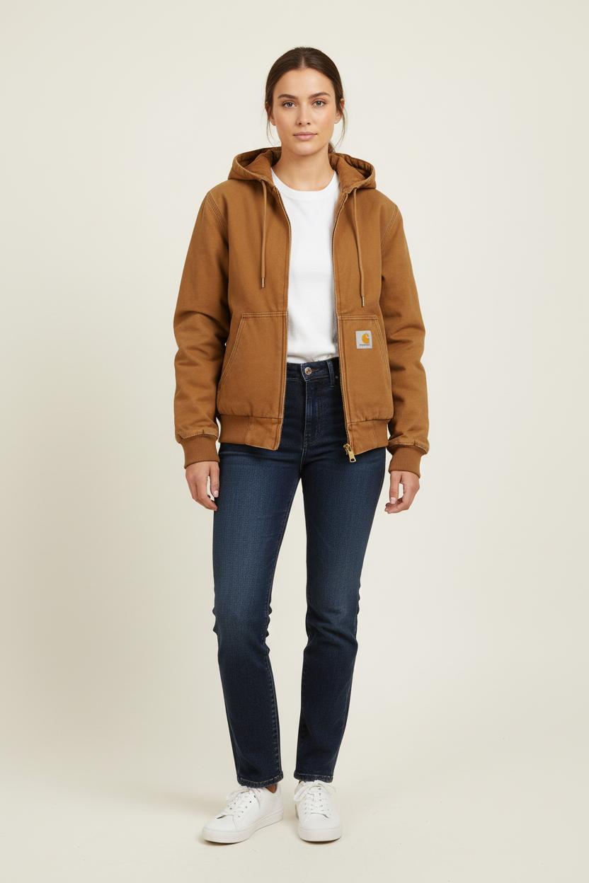 Blouson marron - Taille XS/34