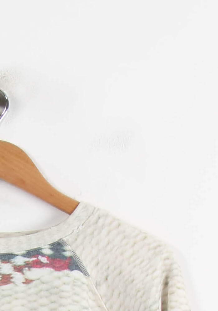 Sweat Beige et Gris - Taille S/36