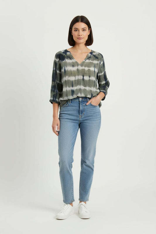 Blouse multicolore - Taille XS/34