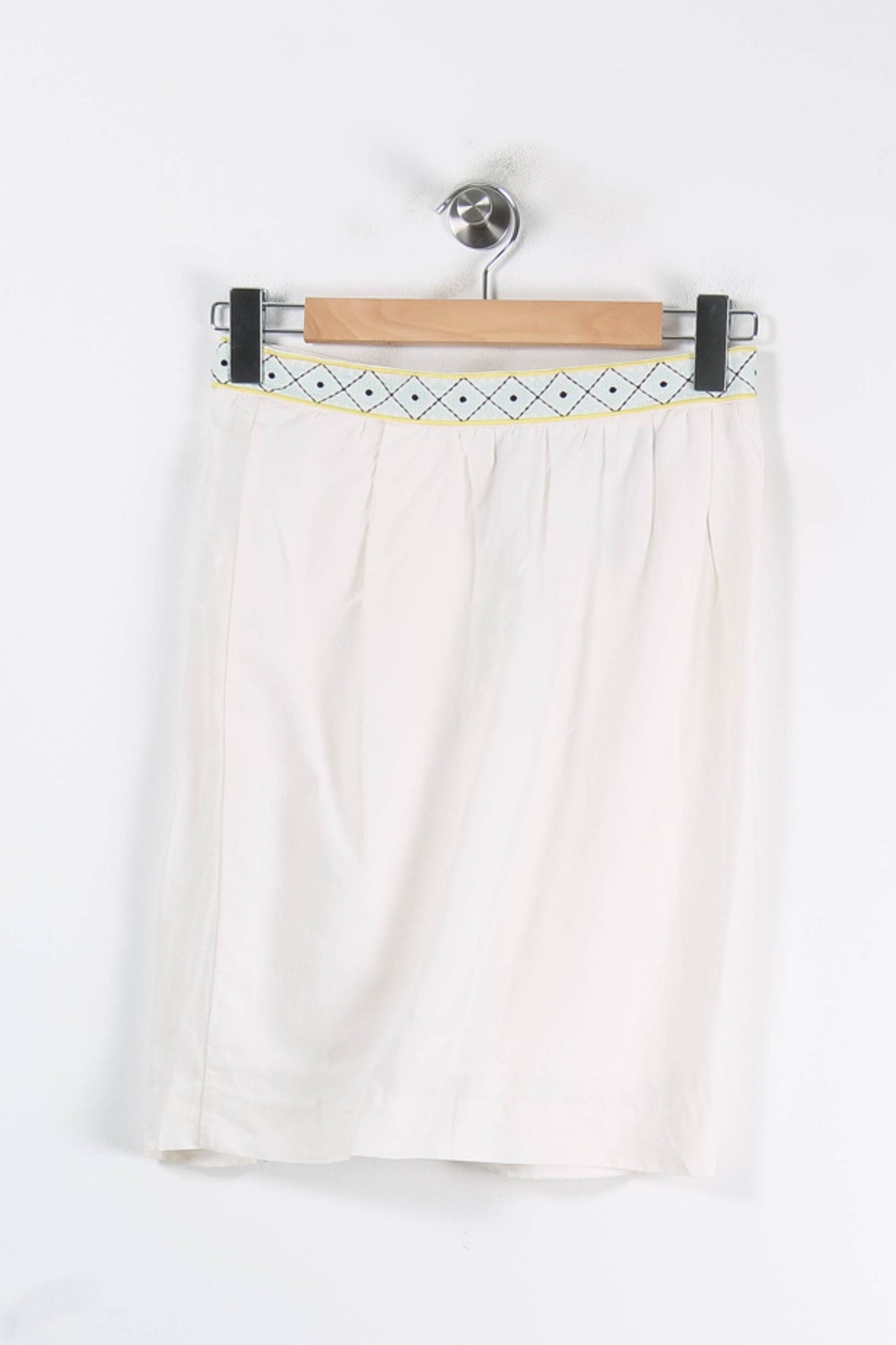 Jupe Boutonnée Beige - Taille S/36