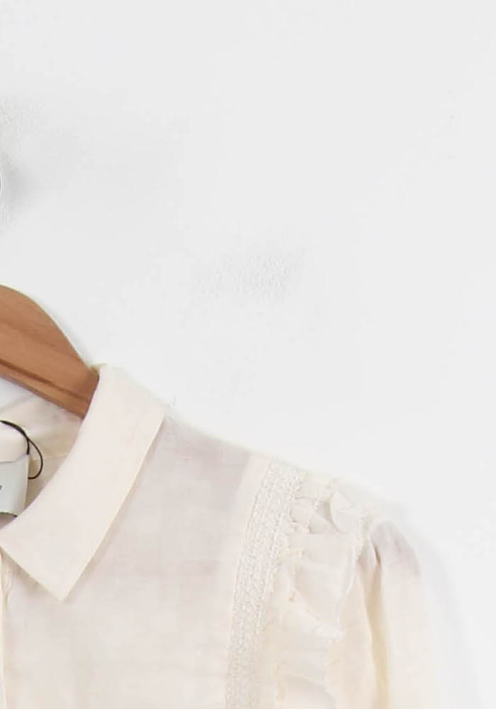 Blouse Beige - Taille M/38