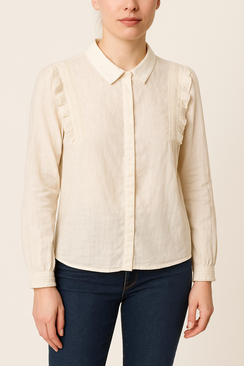 Blouse Beige - Taille M/38