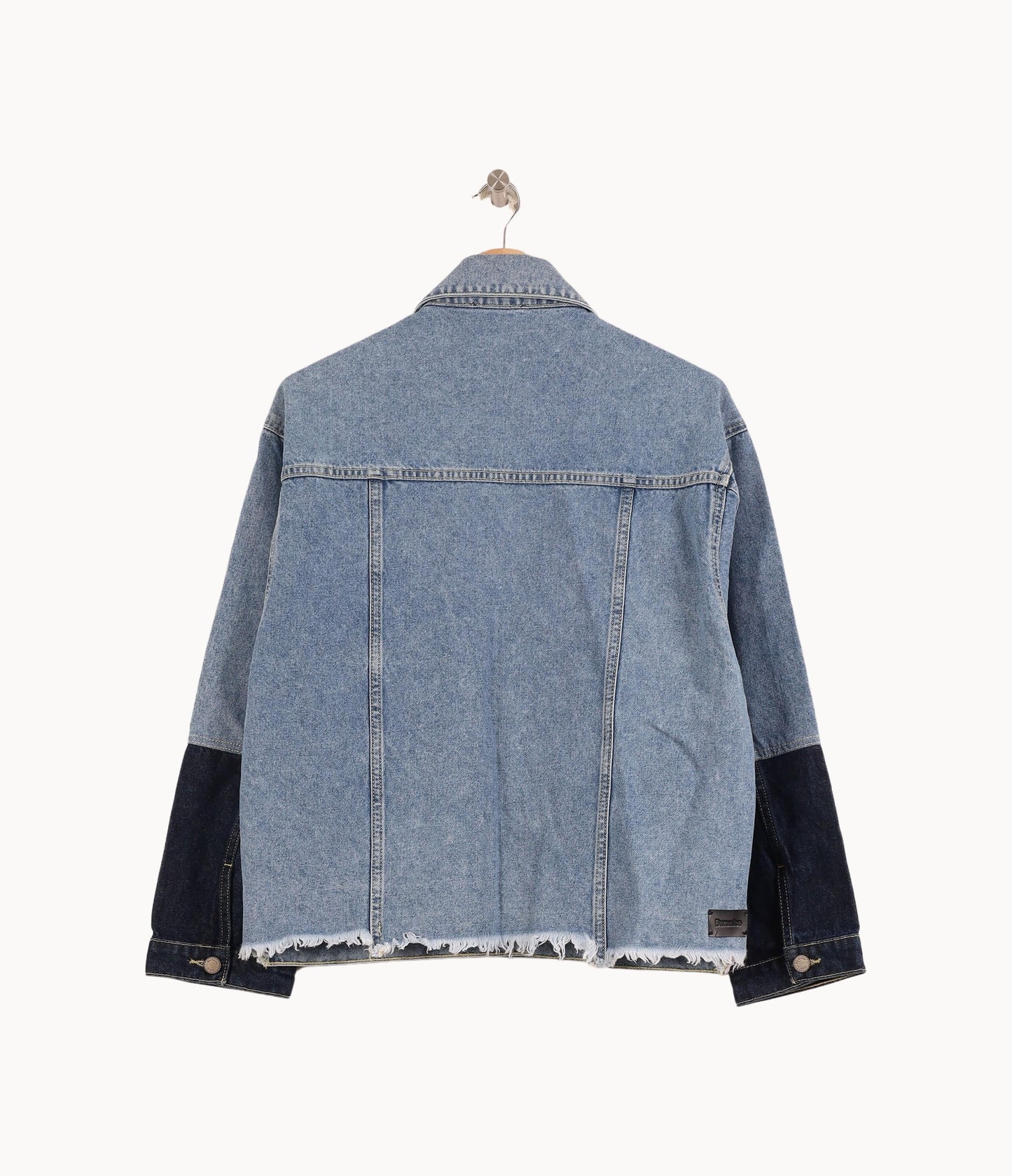 Veste en Jean Bleu et Bleu Foncé - Taille M/38