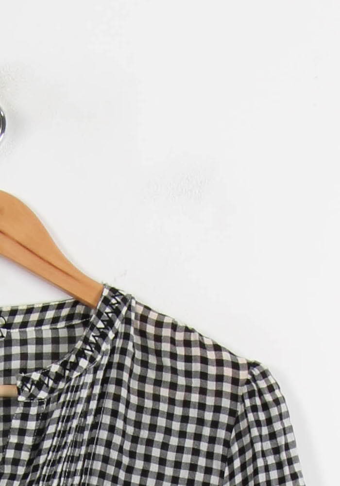 Blouse Noire et Blanche - Taille M/38