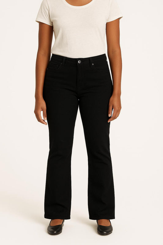 Jean Bootcut Noir - Taille L/40