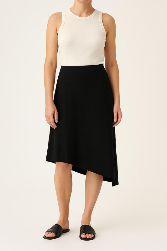 Jupe Asymétrique Noire - Taille M/38