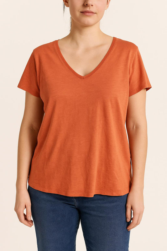 Tee-shirt Orange - Taille XL/42