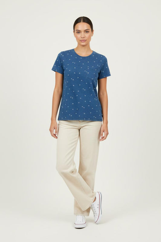 Tee-shirt Bleu - Taille S/36