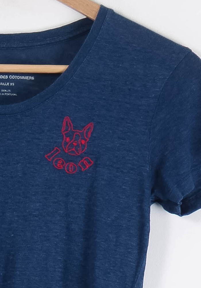 Tee-shirt Bleu - Taille XS/34