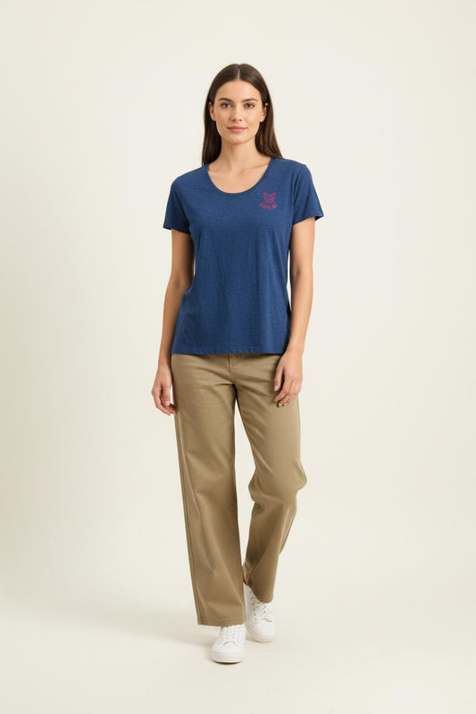 Tee-shirt Bleu - Taille XS/34