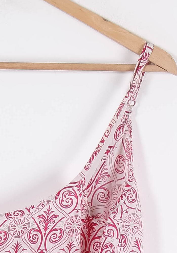 Combishort Blanc et Rose - Taille M/38