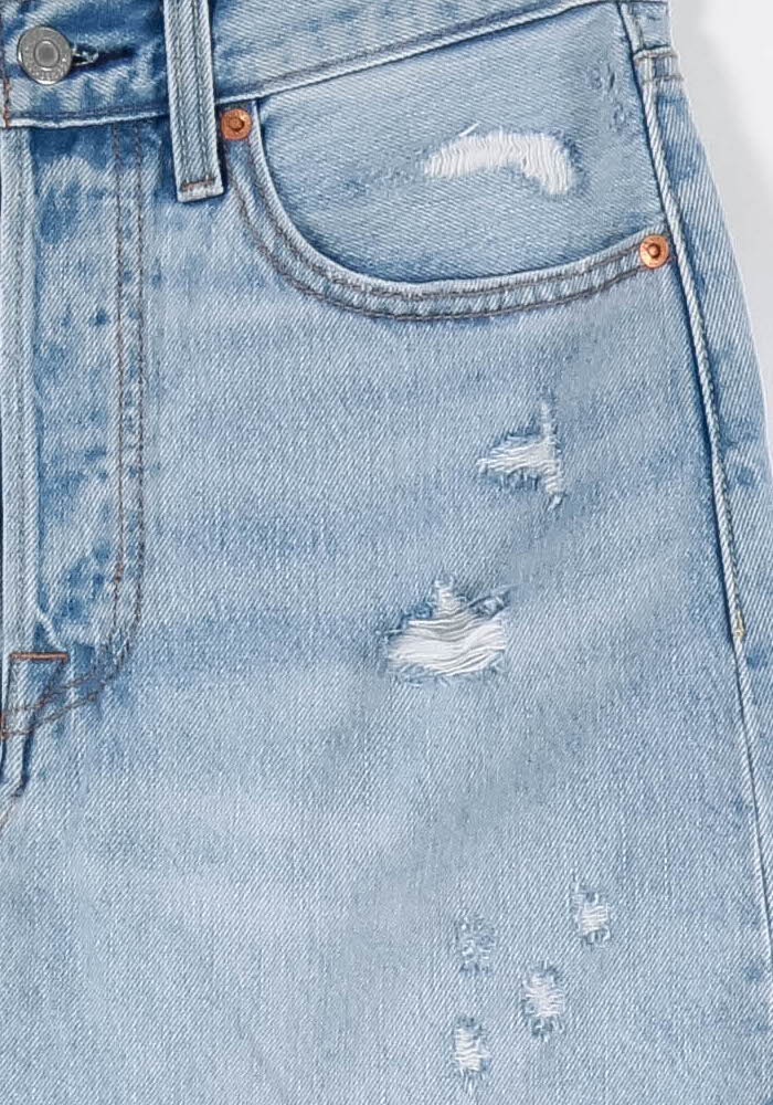 Jupe en Jean Bleue - Taille S/36