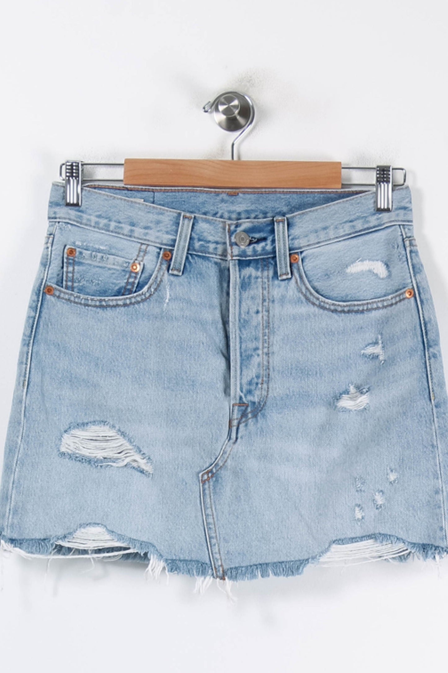 Jupe en Jean Bleue - Taille S/36