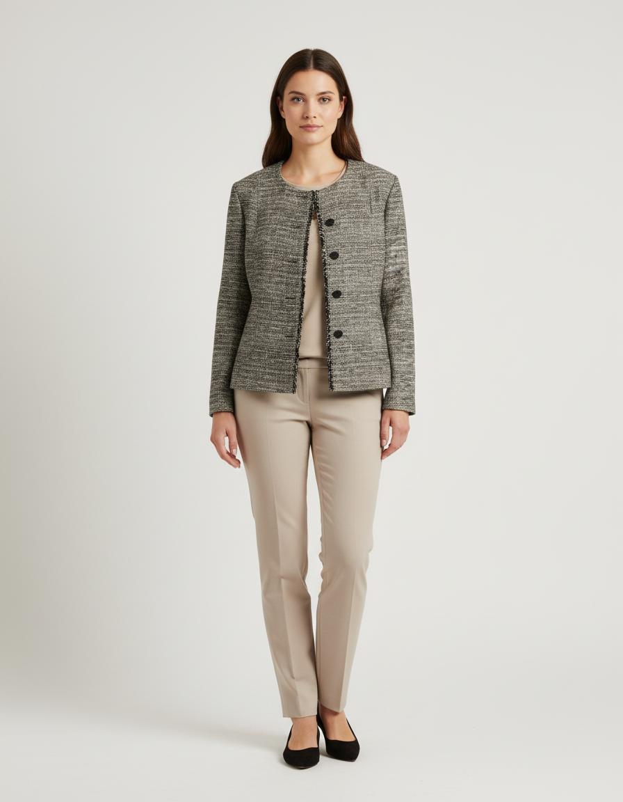 Veste Beige et Noire - Taille XXXL/46