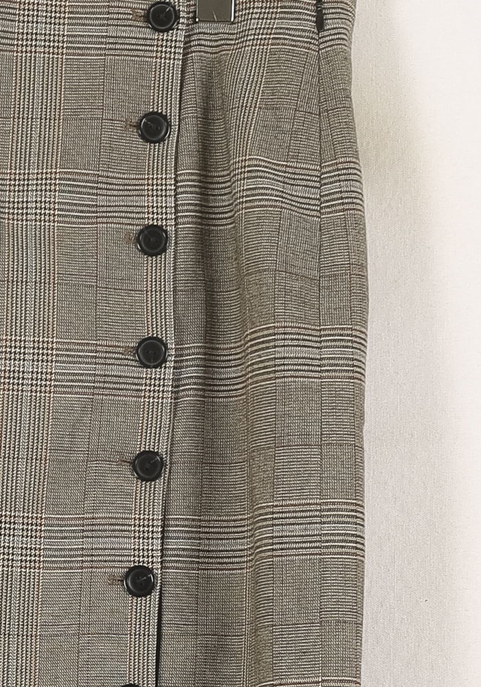 Jupe Droite Beige - Taille L/40