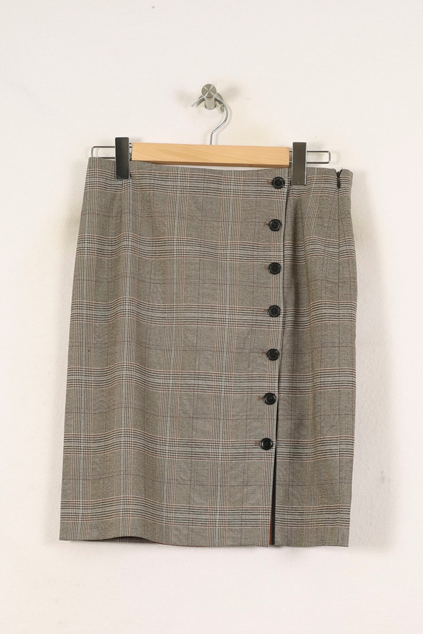 Jupe Droite Beige - Taille L/40