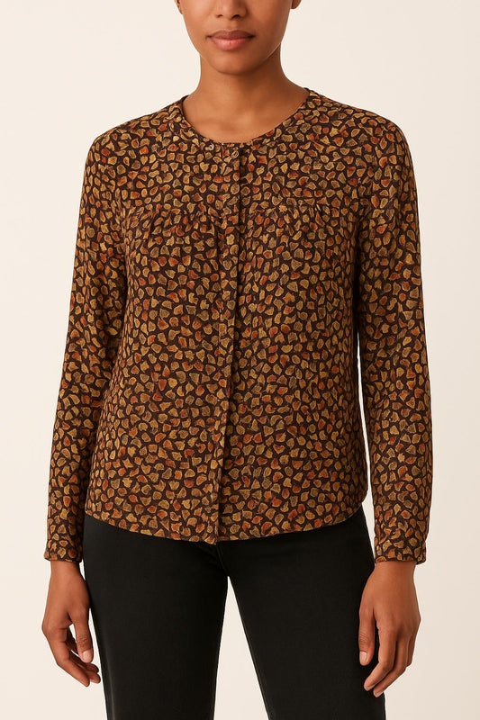 Blouse multicolore - Taille M/38