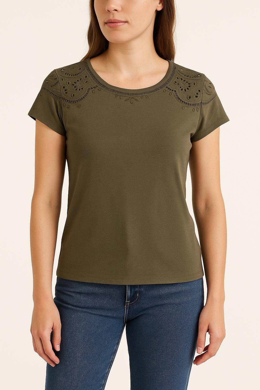 Tee-shirt Vert - Taille S/36