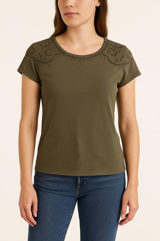 Tee-shirt Vert - Taille S/36