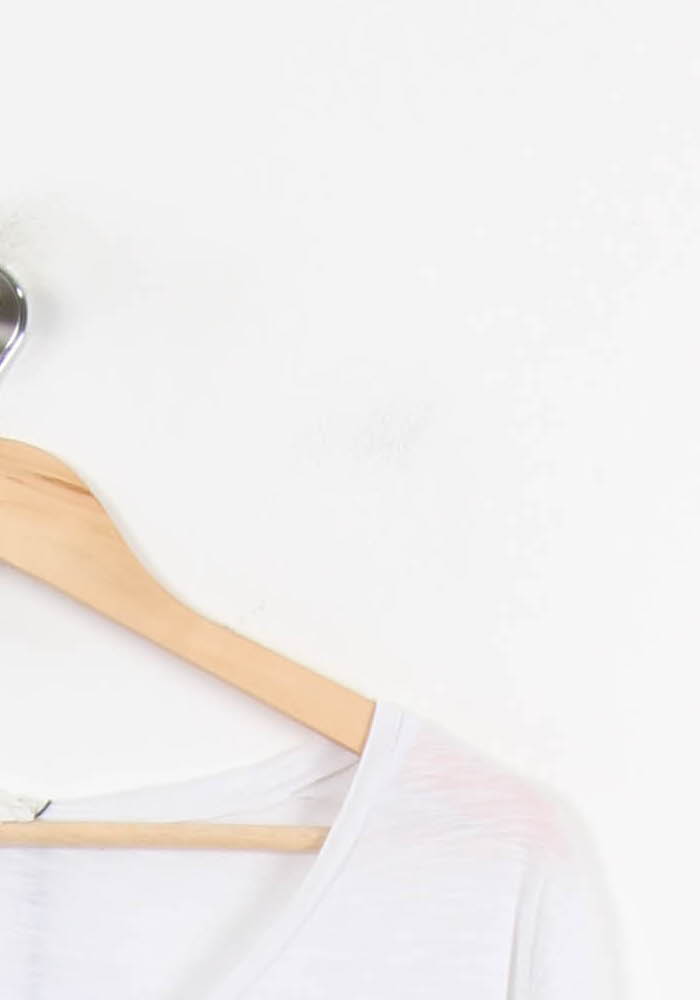 Tee-shirt Manches Longues Blanc - Taille L/40