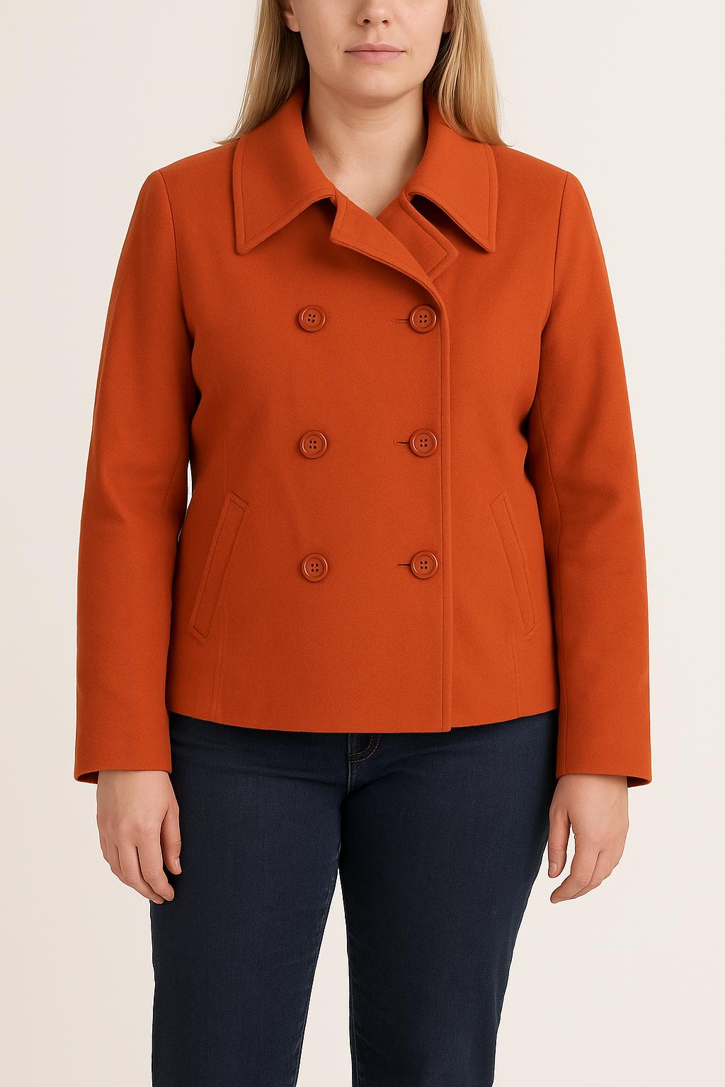 Caban Orange - Taille XL/42