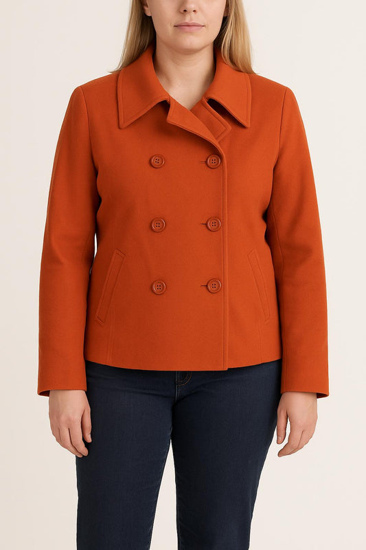 Caban Orange - Taille XL/42