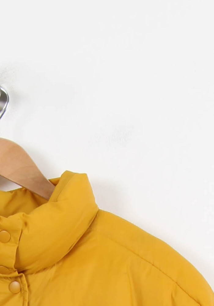 Doudoune Jaune - Taille S/36