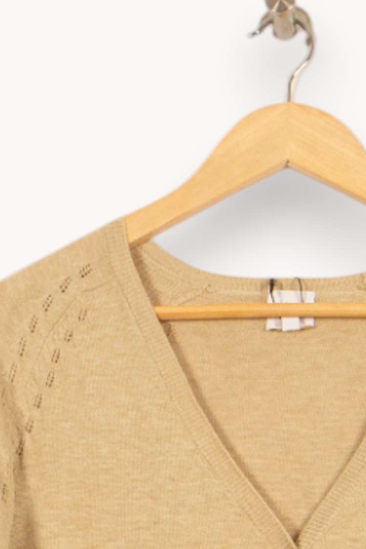 Cardigan Beige - Taille S/36