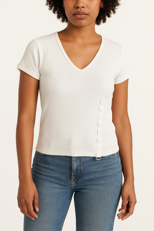 T-shirt blanc - Taille M/38