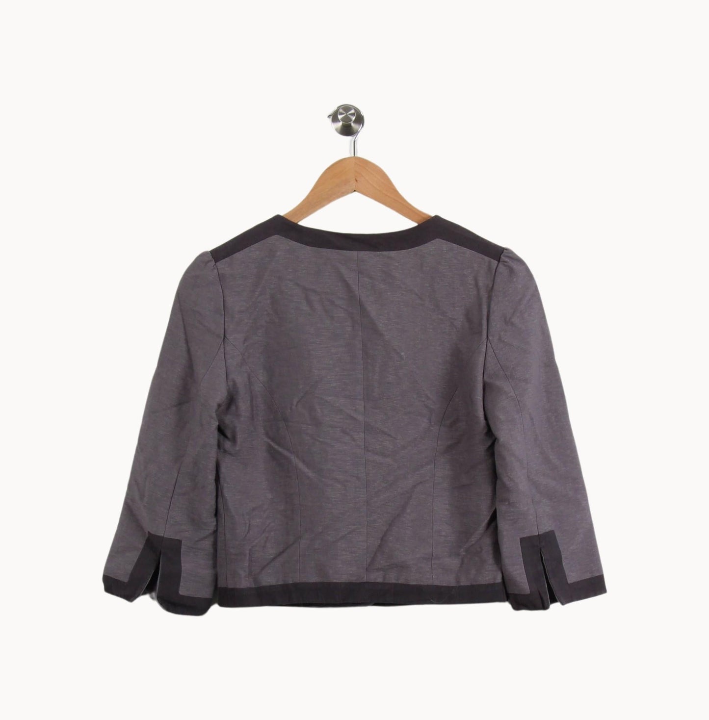 Veste Courte Violette et Noire - Taille S/36