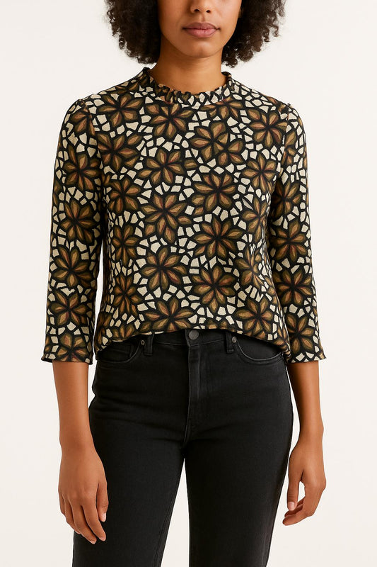 Blouse multicolore - Taille XS/34