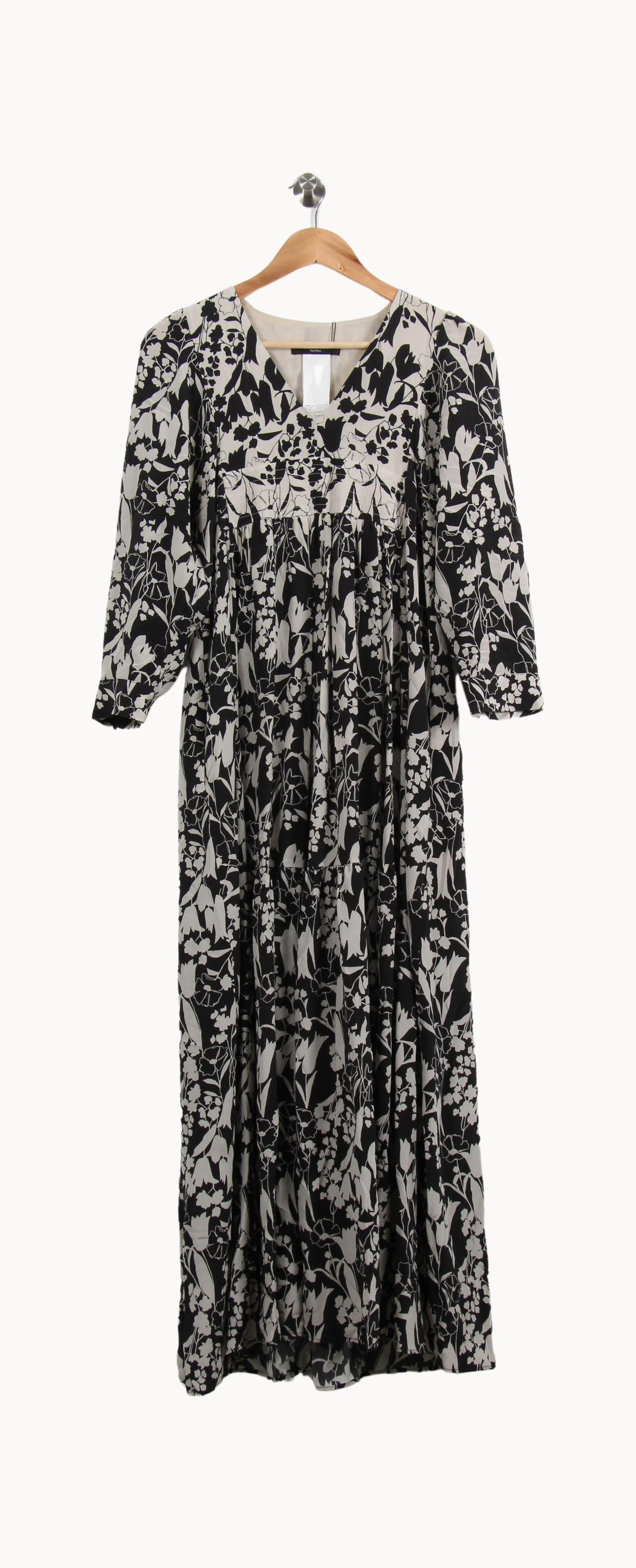 Robe Longue Noire et Blanche - Taille M/38