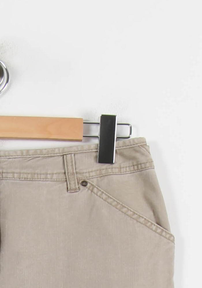 Jupe Droite Beige - Taille L/40