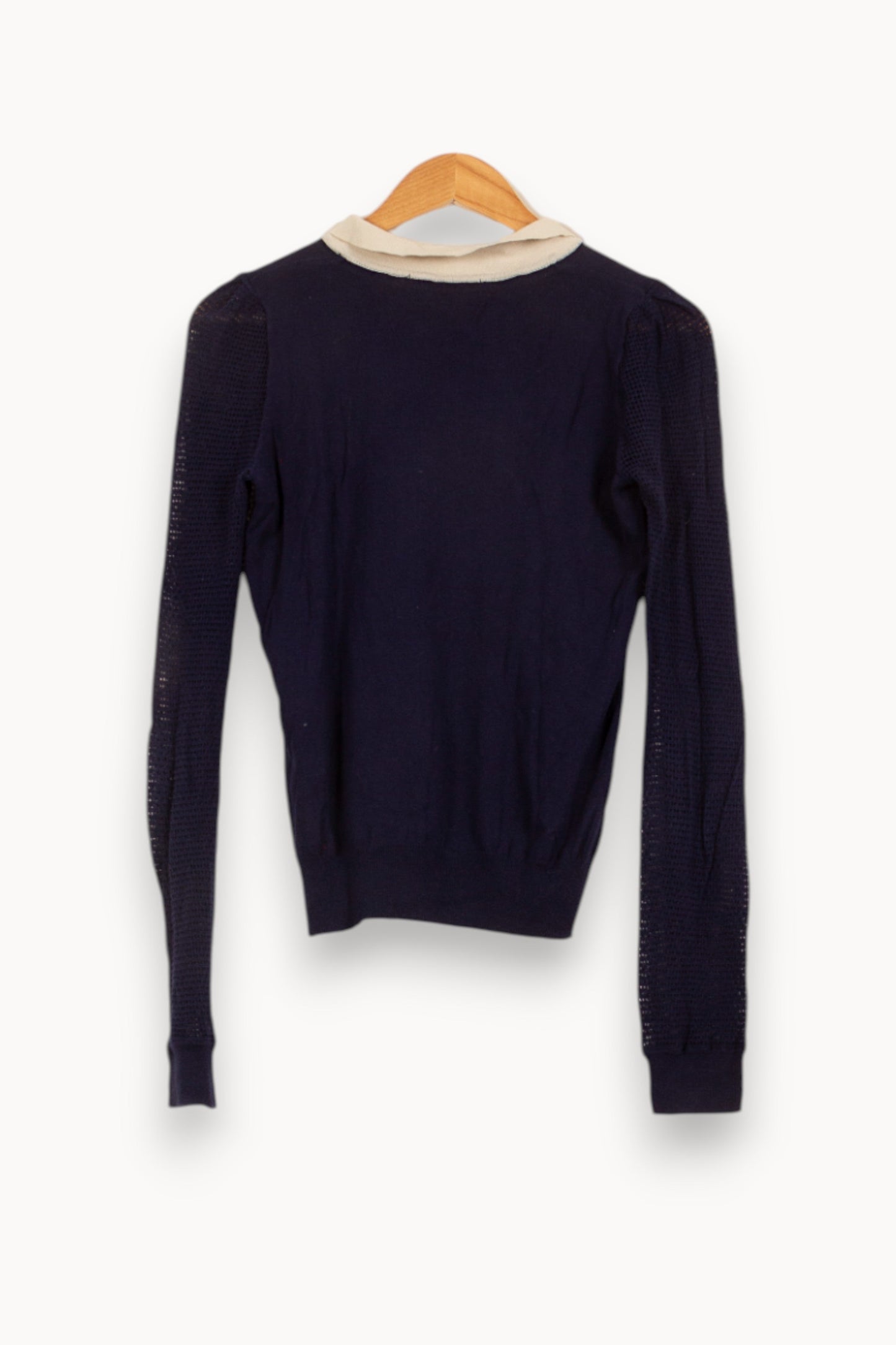 Pull Bleu et Blanc - Taille S/36