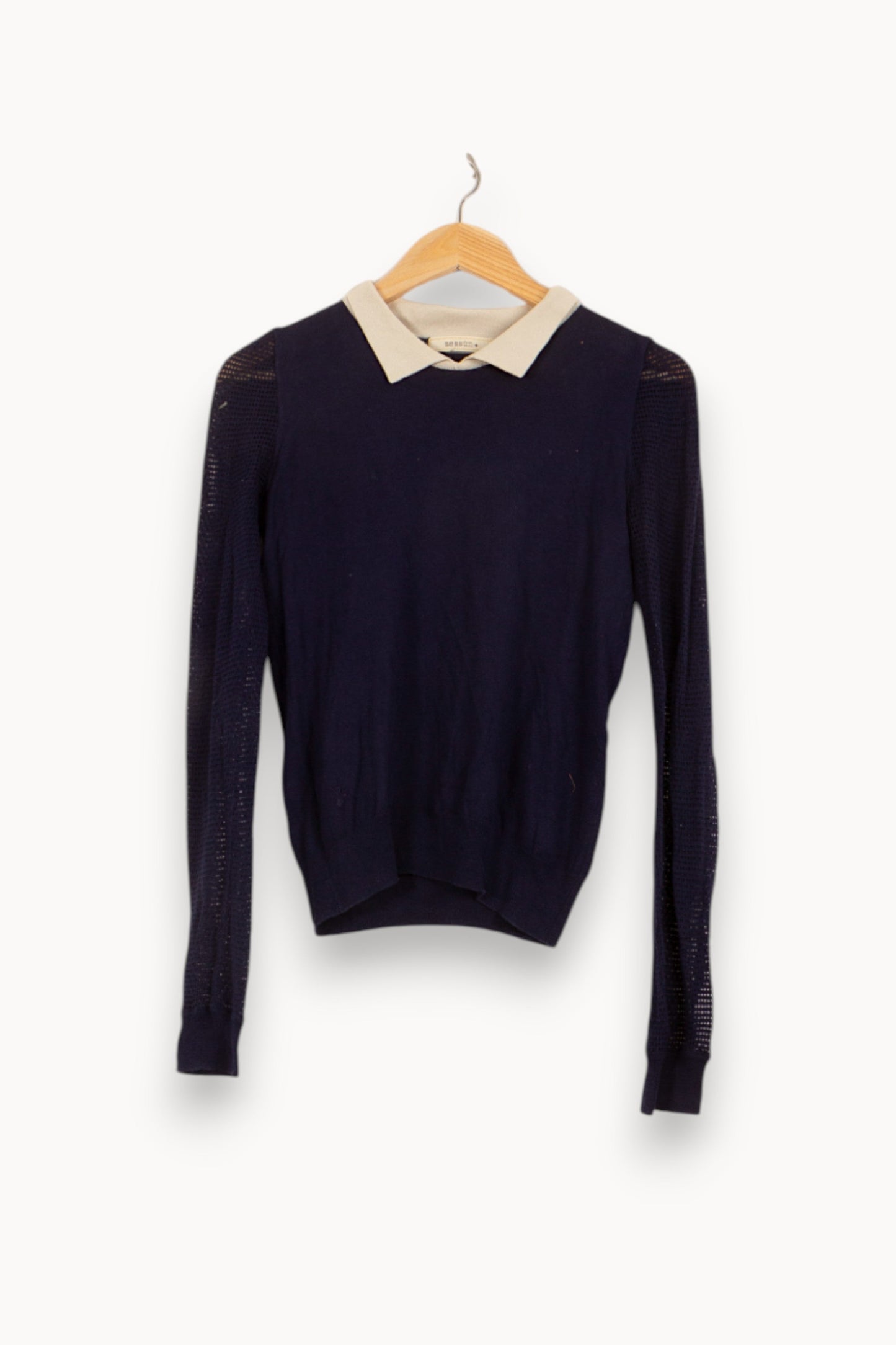 Pull Bleu et Blanc - Taille S/36