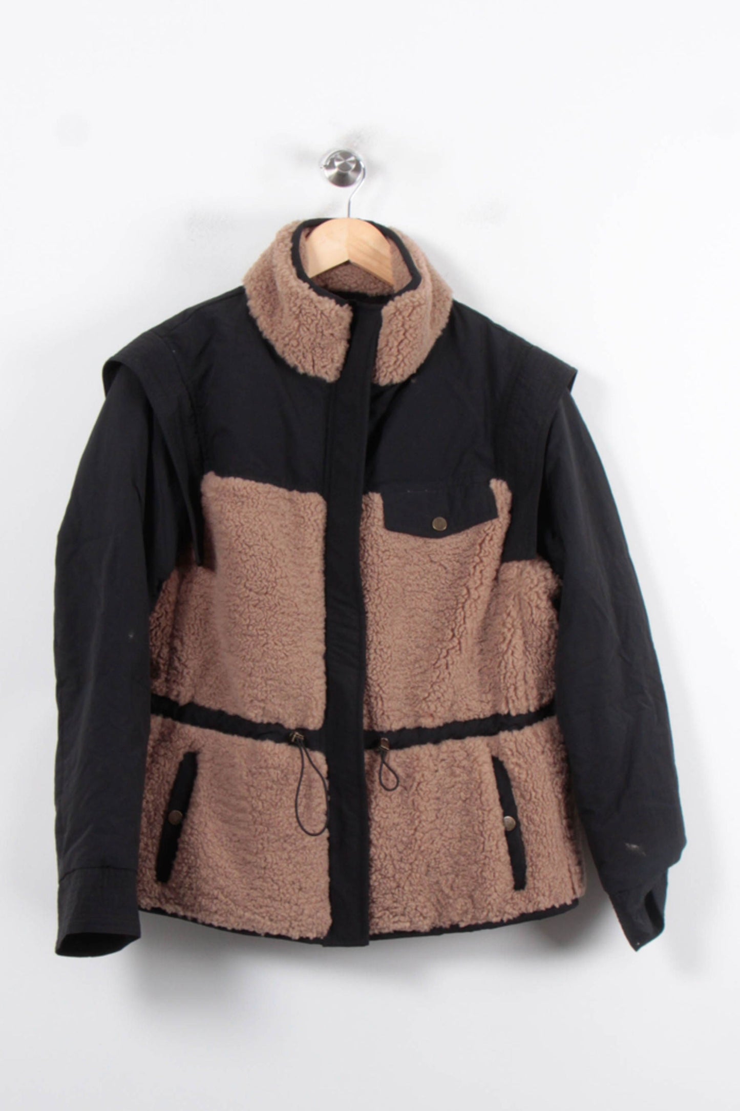 Veste Noire et Camel - Taille S/36