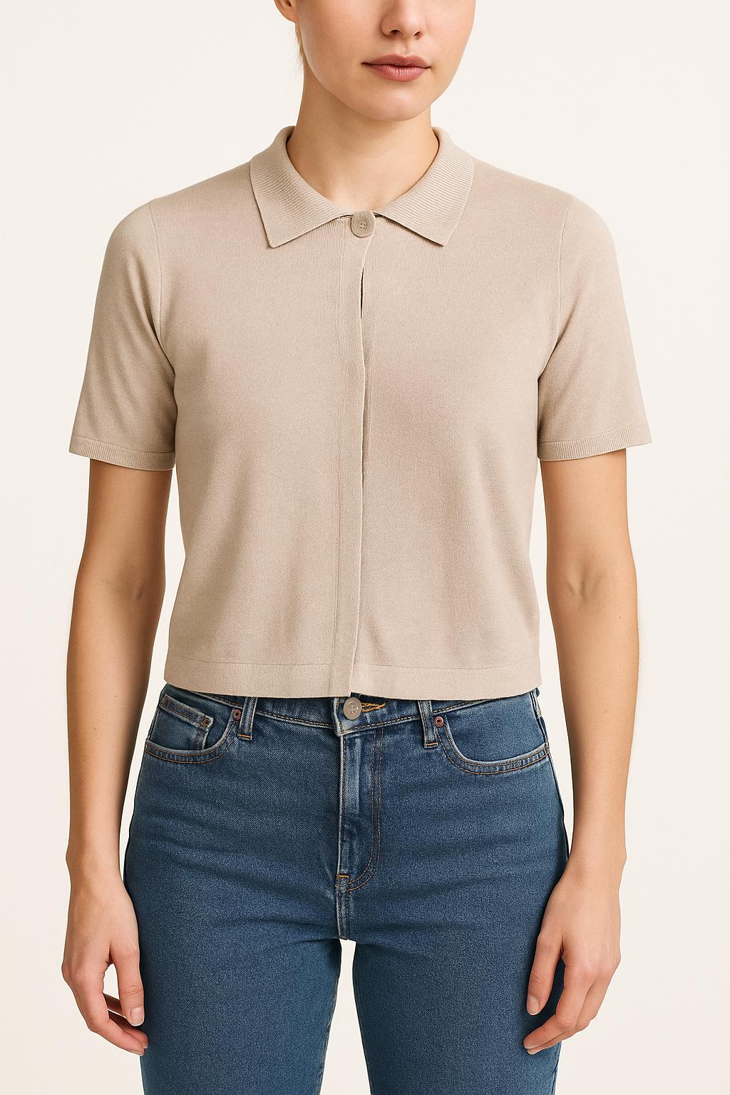 Gilet beige - Taille M/38