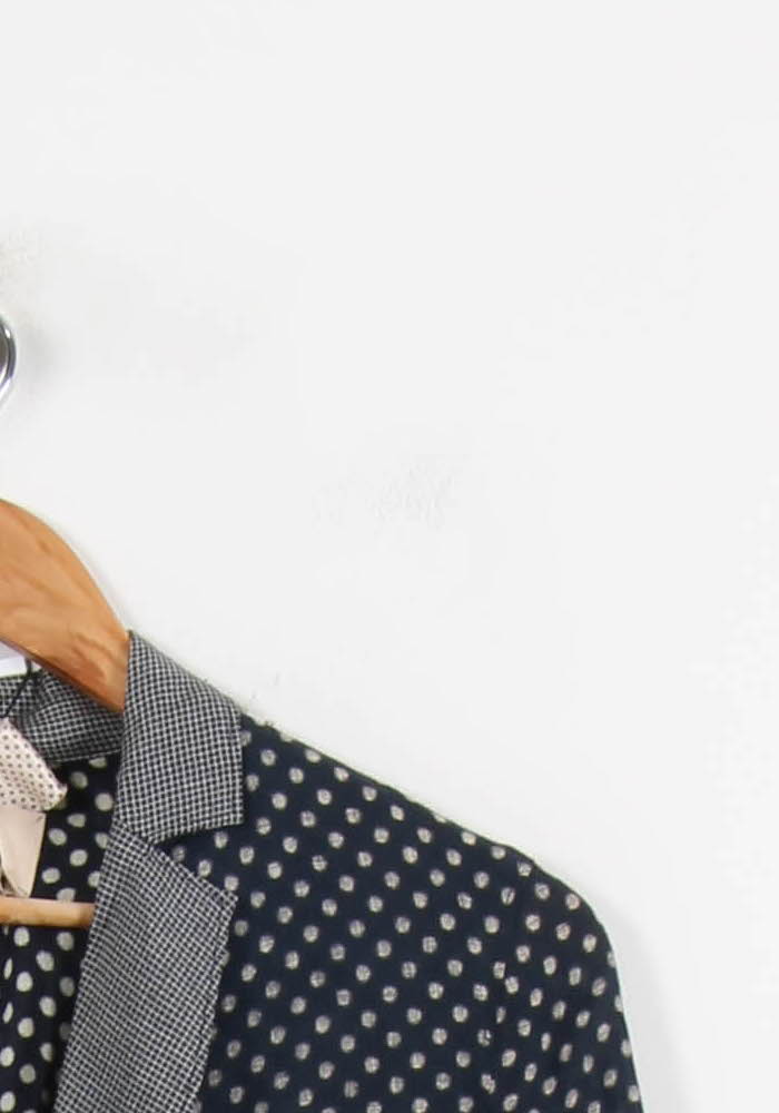 Blazer Bleu et Blanc - Taille M/38