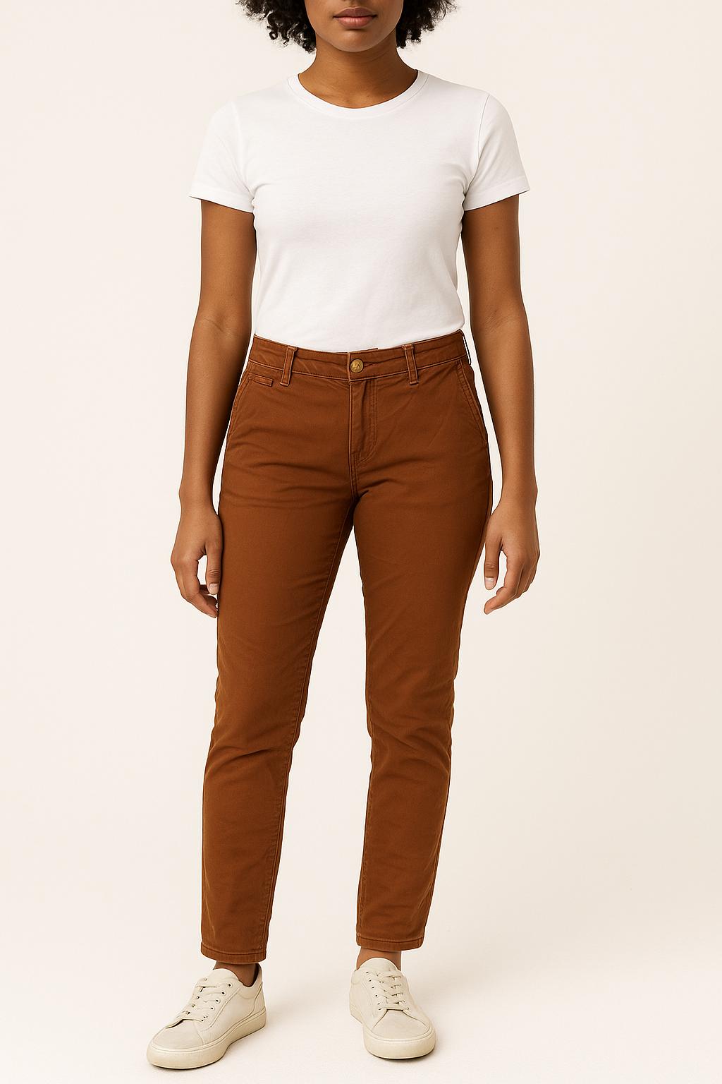 Chino Marron - Taille XXS/32