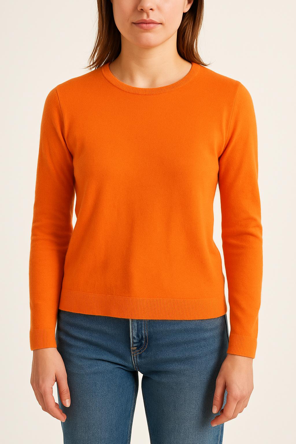 Pull Orange - Taille XS/34