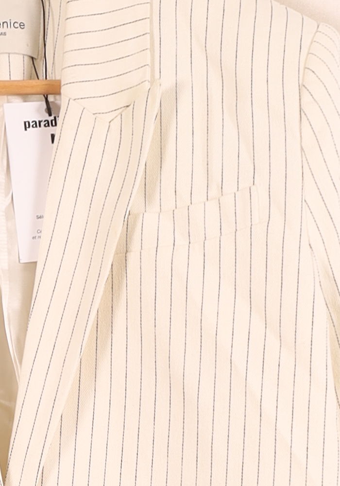 Blazer Blanc et Beige - Taille L/40
