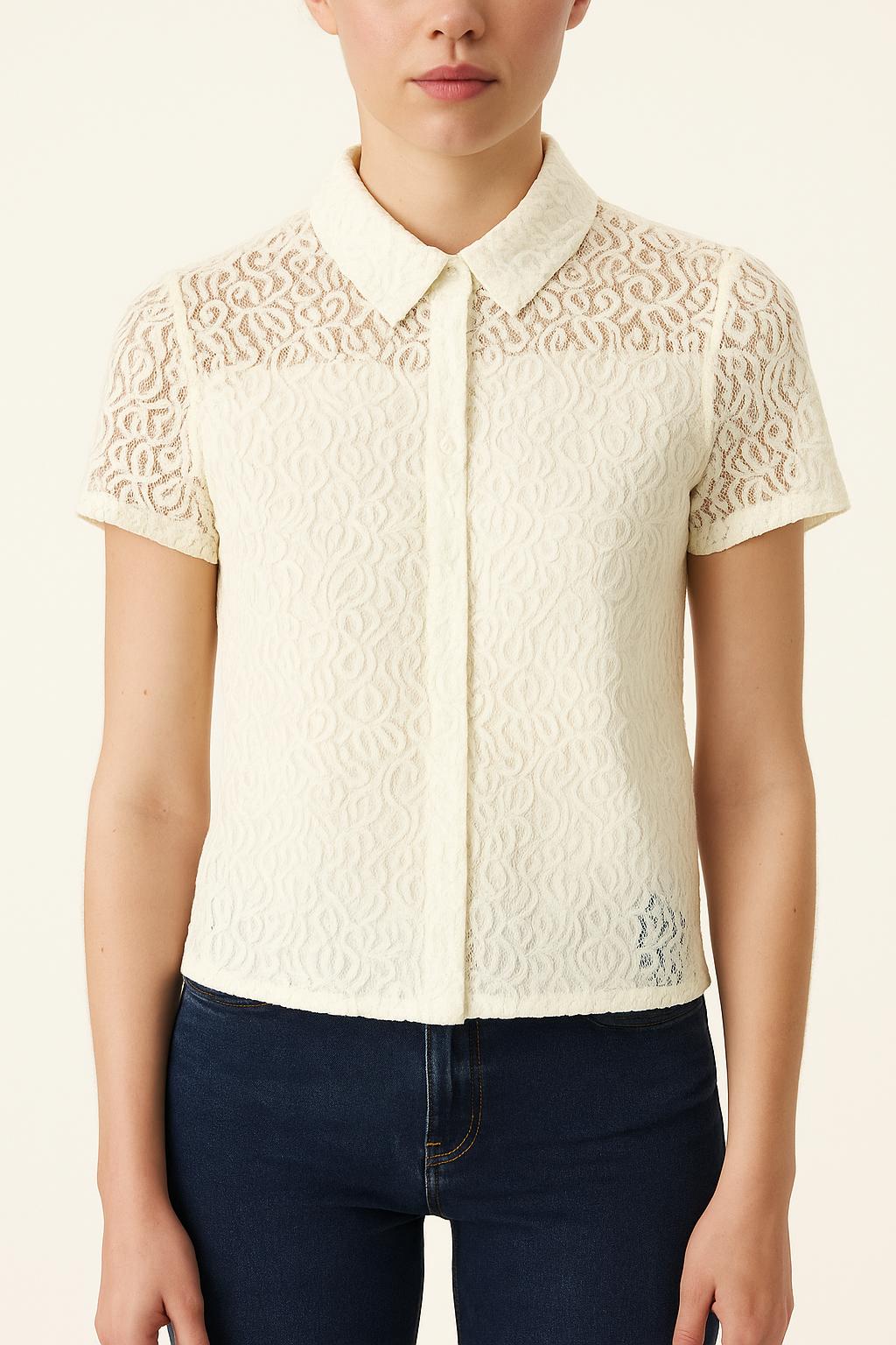 Blouse Blanche - Taille S/36